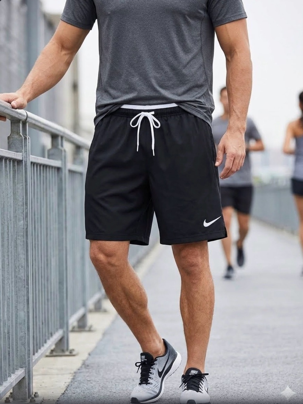 Nike Athletic Black Shorts